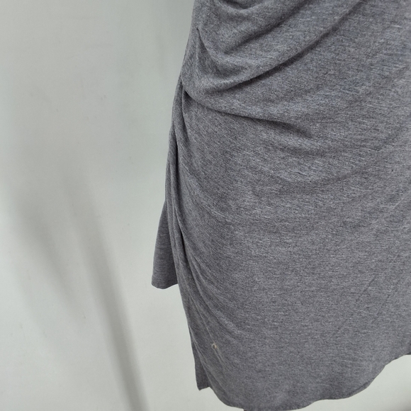 White House Black Market MediumGray Knit Dress - Picture 3 of 6